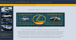 Desktop Screenshot of lexusfaq.com